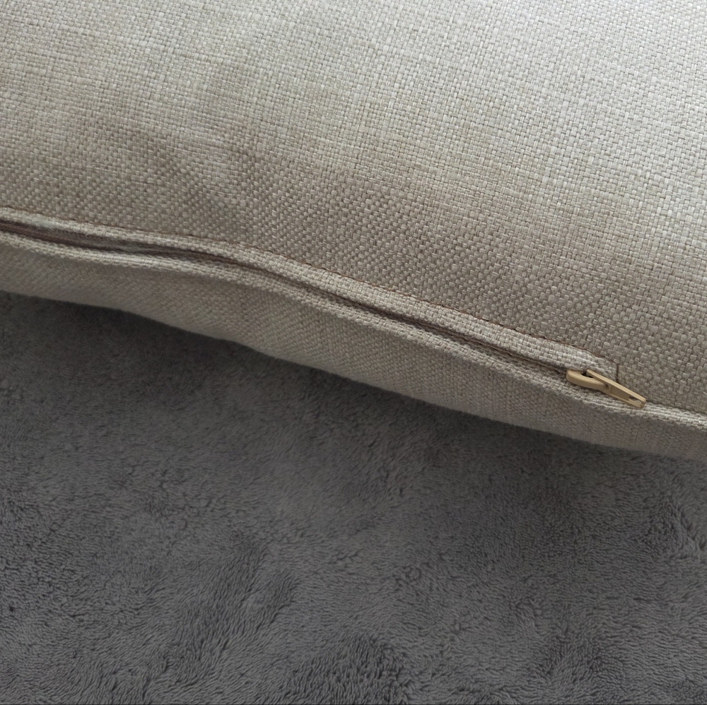 Family is Forever Decorative Pillow Tan NWOT - Picture 3 of 4